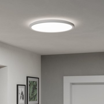 Eglo - LED Prigušiva plafonjera za kupatilo LED/18,5W/230V 2700-6500K pr. 38,9 cm IP44 bela + Daljinski upravljač