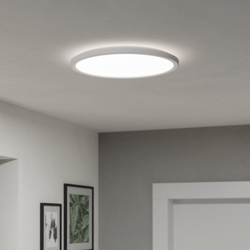 Eglo - LED Prigušiva plafonjera za kupatilo LED/18,5W/230V 2700-6500K pr. 38,9 cm IP44 bela + Daljinski upravljač