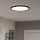 Eglo - LED Prigušiva plafonjera za kupatilo LED/18,5W/230V 2700-6500K pr. 38,9 cm IP44 crno + Daljinski upravljač