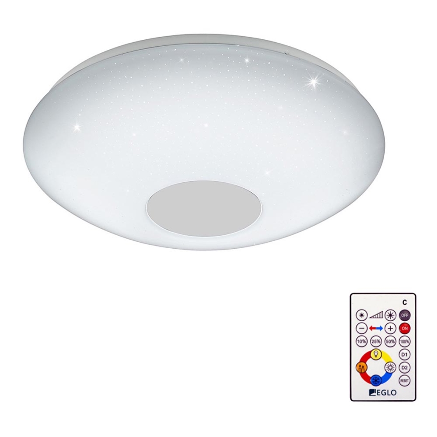 Eglo - LED prigušiva plafonska lampa LED/14W/230V + daljinski upravljač