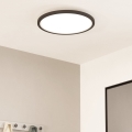 Eglo - LED prigušiva plafonska lampa LED/33,5W/230V prečnik 45 cm crna
