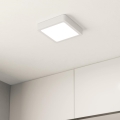 Eglo - LED prigušiva plafonska svetiljka LED/11W/230V bela 16x16 cm