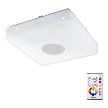 Eglo - LED prigušiva plafonska svetiljka LED/20W/230V + daljinski upravljač