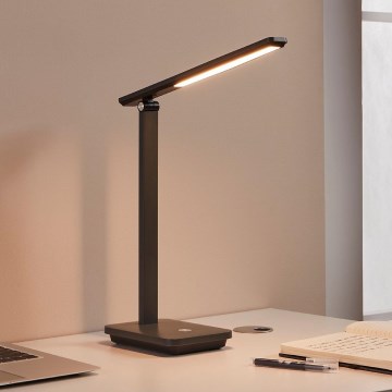 Eglo - LED Prigušiva punjiva stona lampa LED/3,6W/5V 1800mAh sivo