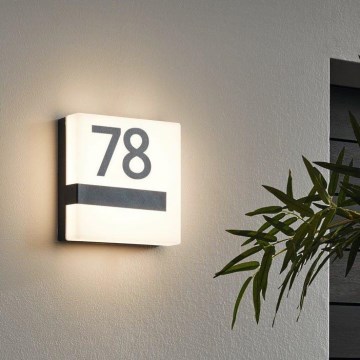 Eglo - LED prigušiva spoljašnja zidna svetiljka TORAZZA-C LED/14W/230V IP44