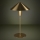 Eglo - LED Prigušiva stona lampa LED/12W/230V 3000K zlatna