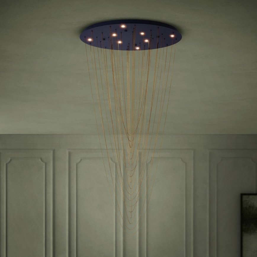 Eglo - LED prigušiva stropna svetiljka 8xLED/4,2W/230V 3000K