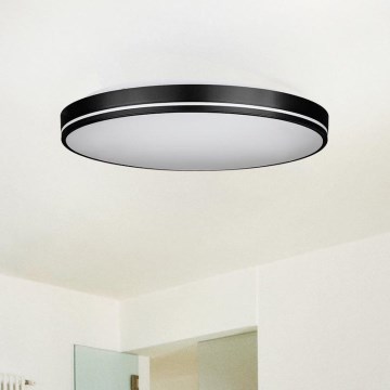 Eglo - LED prigušiva stropna svetiljka LED/22W/230V 3000-6500K + daljinski upravljač