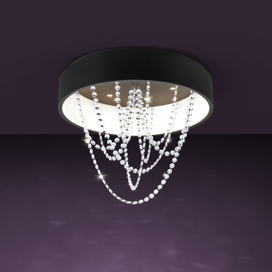 Eglo - LED prigušiva stropna svetiljka LED/34W/230V + 6xLED/5,4W + daljinski upravljač