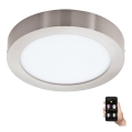 Eglo - LED prigušiva stropna svetiljka za kupatilo LED/16,5W/230V IP44 ZigBee, prečnik 21 cm
