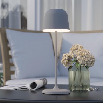 Eglo - LED Prigušiva vanjska punjiva lampa LED/2,2W/5V 1800 mAh sivo IP54
