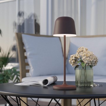 Eglo - LED Prigušiva vanjska punjiva lampa LED/2,2W/5V 1800mAh braon IP54
