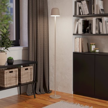 Eglo - LED Prigušiva vanjska punjiva lampa LED/4,3W/5V 2400/3000/4000K IP54 kremasta