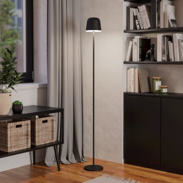 Eglo - LED Prigušiva vanjska punjiva stojeća lampa LED/4,3W/5V 2400/3000/4000K IP54 crno