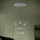 Eglo - LED Prigušivi luster na sajli 17xLED/3W/230V 3000K sjajni krom