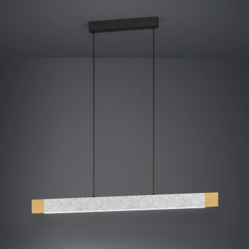 Eglo - LED Prigušivi luster na sajli LED/22,2W/230V 3000K braon/sivo