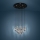 Eglo - LED Prigušivi luster na sajli LED/27W/230V 3000K crno