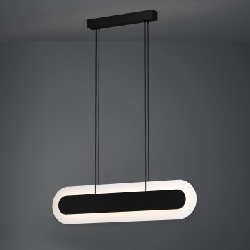 Eglo - LED Prigušivi luster na sajli LED/32W/230V 3000K crno