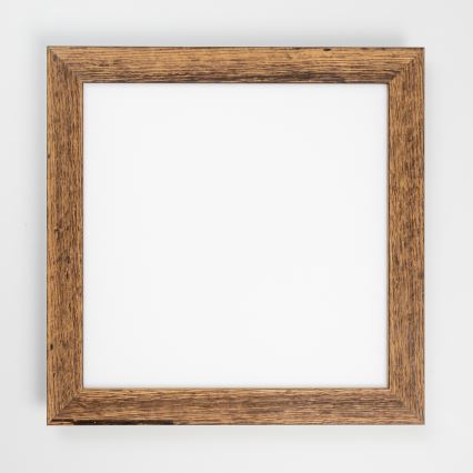 Eglo - LED Prigušivi nadgradni panel SALOBRENA 2 WOOD LED/25W/230V 4000K 49,5x49,5 cm braon