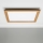 Eglo - LED Prigušivi nadgradni panel SALOBRENA-CL WOOD LED/31W/230V 2700-6500K 64x64 cm braon