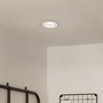 Eglo - LED Prigušivo ugradbeno svetlo LED/4,9W/230V bela