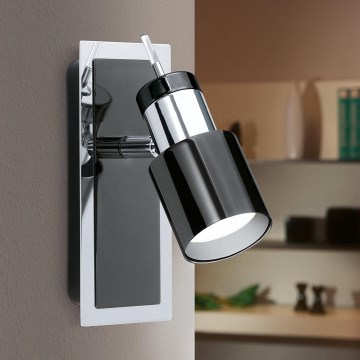 Eglo - LED Reflektorska lampa 1xGU10/5W/230V crno