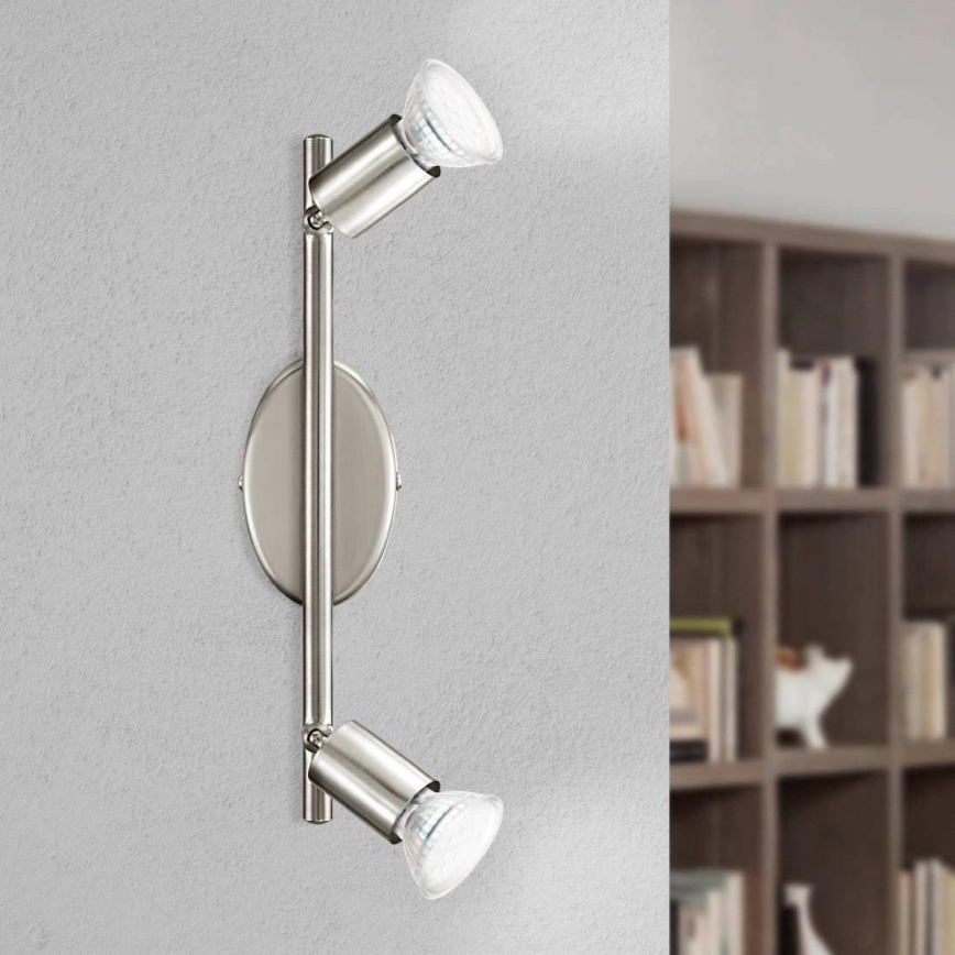 Eglo - LED reflektorska lampa 2xGU10/2,8W/230V
