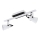 Eglo - LED Reflektorska lampa 2xGU10/5W/230V