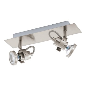 Eglo - LED Reflektorska lampa 2xGU10-LED/3,3W/230V