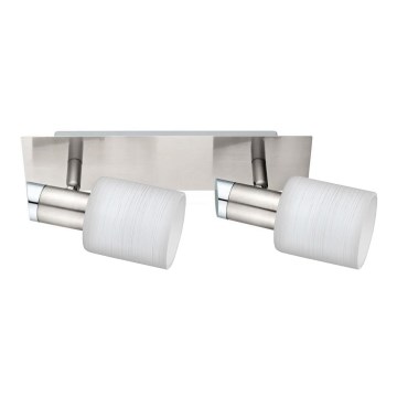 Eglo - LED Reflektorska lampa MY CHOICE 2xE14/4W/230V krom/bela