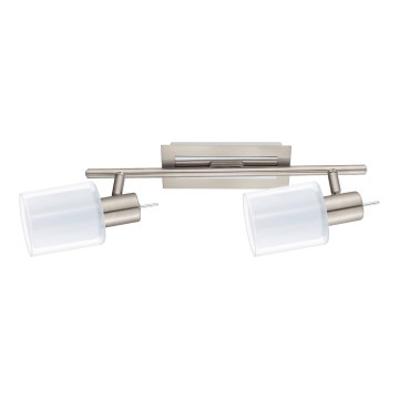 Eglo - LED Reflektorska lampa MY CHOICE 2xE14/4W/230V krom/bela