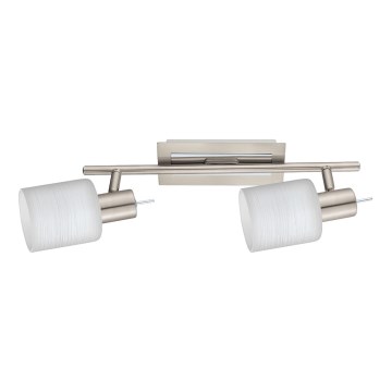 Eglo - LED Reflektorska lampa MY CHOICE 2xE14/4W/230V krom/bela