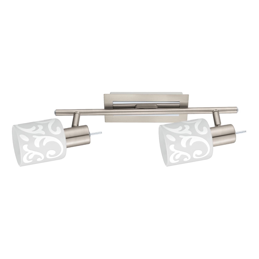 Eglo - LED Reflektorska lampa MY CHOICE 2xE14/4W/230V krom/bela