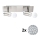 Eglo - LED Reflektorska lampa MY CHOICE 2xE14/4W/230V krom