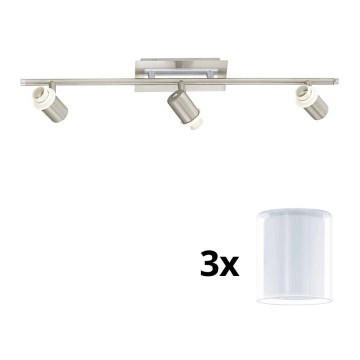 Eglo - LED Reflektorska lampa MY CHOICE 3xE14/40W/230V krom/bela