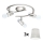 Eglo - LED Reflektorska lampa MY CHOICE 3xE14/4W/230V  krom/kremasta