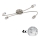 Eglo - LED Reflektorska lampa MY CHOICE 4xE14/4W/230V krom/bela/crno