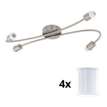 Eglo - LED Reflektorska lampa MY CHOICE 4xE14/4W/230V krom/bela