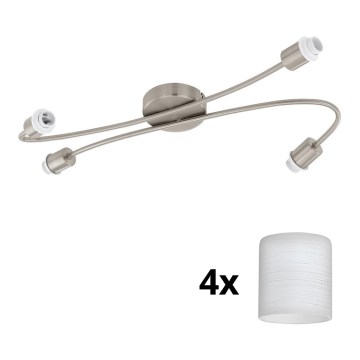 Eglo - LED Reflektorska lampa MY CHOICE 4xE14/4W/230V krom/bela