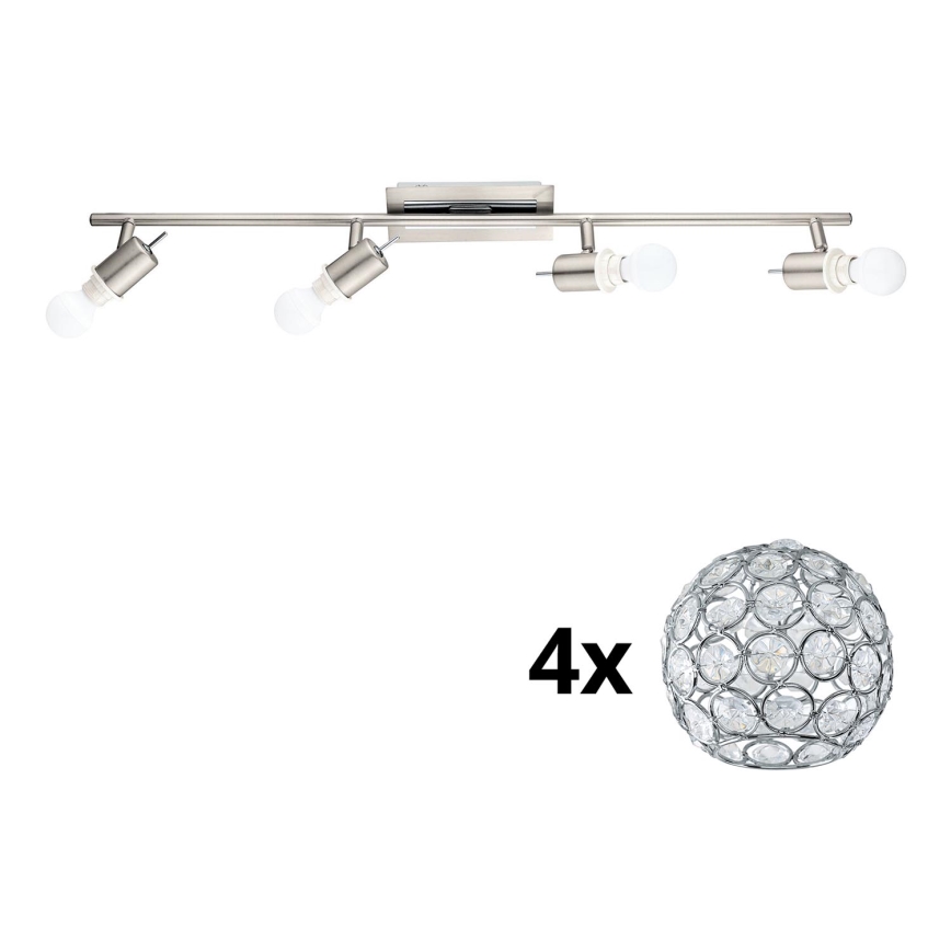 Eglo - LED Reflektorska lampa MY CHOICE 4xE14/4W/230V krom