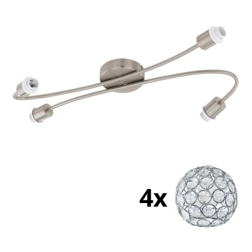 Eglo - LED Reflektorska lampa MY CHOICE 4xE14/4W/230V krom