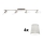 Eglo - LED Reflektorska lampa MY CHOICE 4xE14/4W/230V krom/kremasta