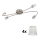 Eglo - LED Reflektorska lampa MY CHOICE 4xE14/4W/230V krom/kremasta