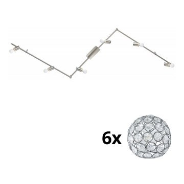 Eglo - LED Reflektorska lampa MY CHOICE 6xE14/4W/230V krom