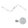 Eglo - LED Reflektorska lampa MY CHOICE 6xE14/4W/230V krom