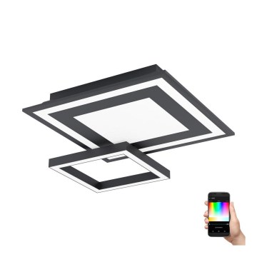 Eglo - LED RGB Prigušiva plafonjera SAVATAEILA-C LED/20W/230V