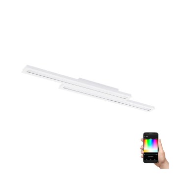 Eglo - LED RGB prigušiva plafonska svetiljka SALITERAS-C 2xLED/10W/230V