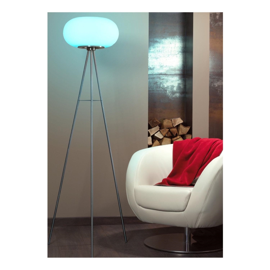 Eglo - LED RGB Prigušiva podna lampa OPTICA-C LED/17W/230V pr. 56 cm