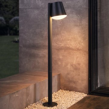 Eglo - LED RGB Prigušiva vanjska lampa CALDIERO-C 1xE27/9W/230V antracit IP44