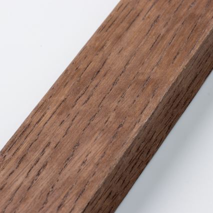 Eglo - LED RGB Prigušivi nadgradni panel SALOBRENA-C WOOD LED/30,5W/230V 2700-6500K 64x64 cm tamno braon + Daljinski upravljač
